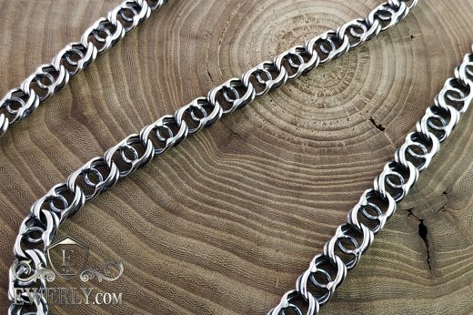Weaving Arabian Bismarck. Buy a silver chain or bracelet